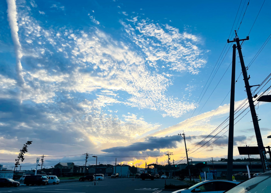 過ごしやすい晩夏の千里浜キス釣り